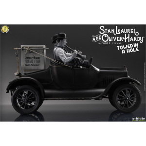 Laurel & Hardy - Towed in a Hole Ford Model T Limited Edition 1/12 Infinite Statue