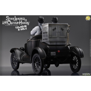Laurel & Hardy - Towed in a Hole Ford Model T Limited Edition 1/12 Infinite Statue