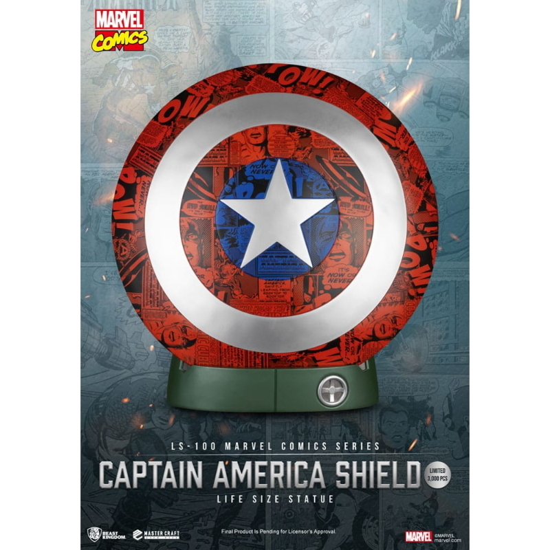 Marvel Comics - Captain America Shield Life Size Master Craft 1/1 Beast Kingdom