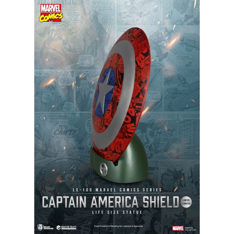 Marvel Comics - Captain America Shield Life Size Master Craft 1/1 Beast Kingdom