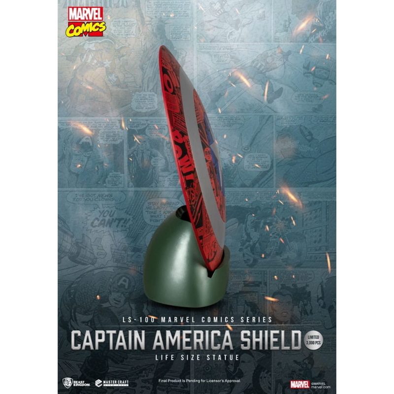 Marvel Comics - Captain America Shield Life Size Master Craft 1/1 Beast Kingdom