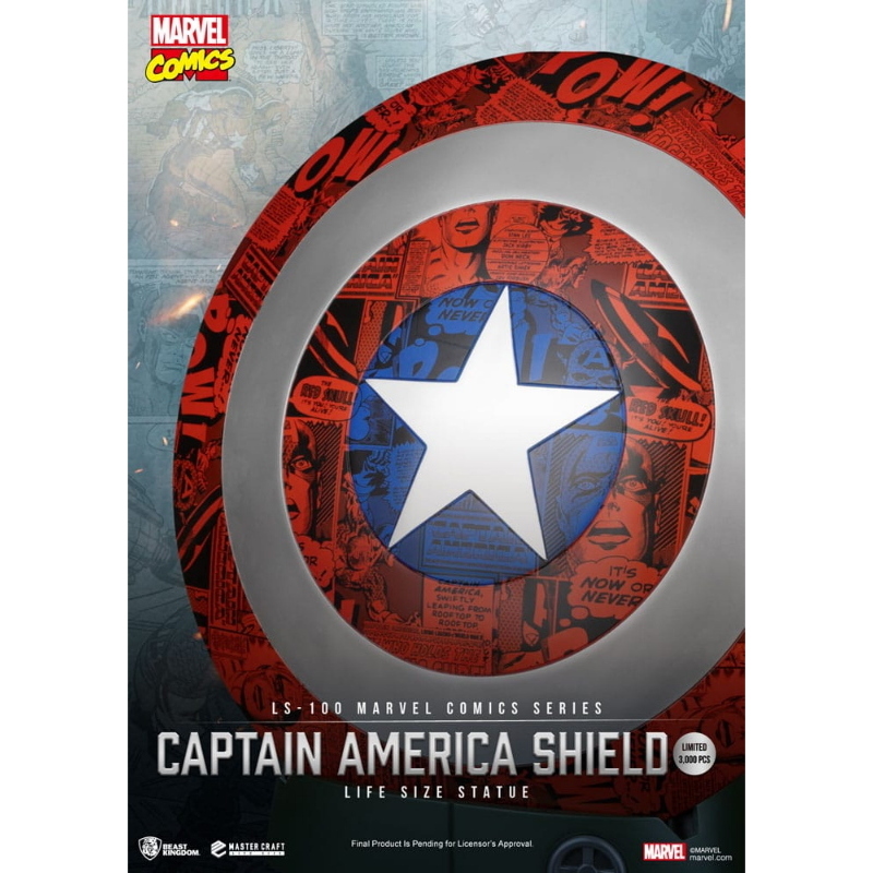 Marvel Comics - Captain America Shield Life Size Master Craft 1/1 Beast Kingdom