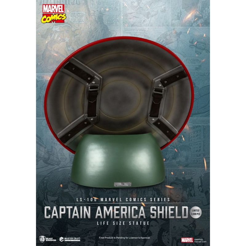 Marvel Comics - Captain America Shield Life Size Master Craft 1/1 Beast Kingdom