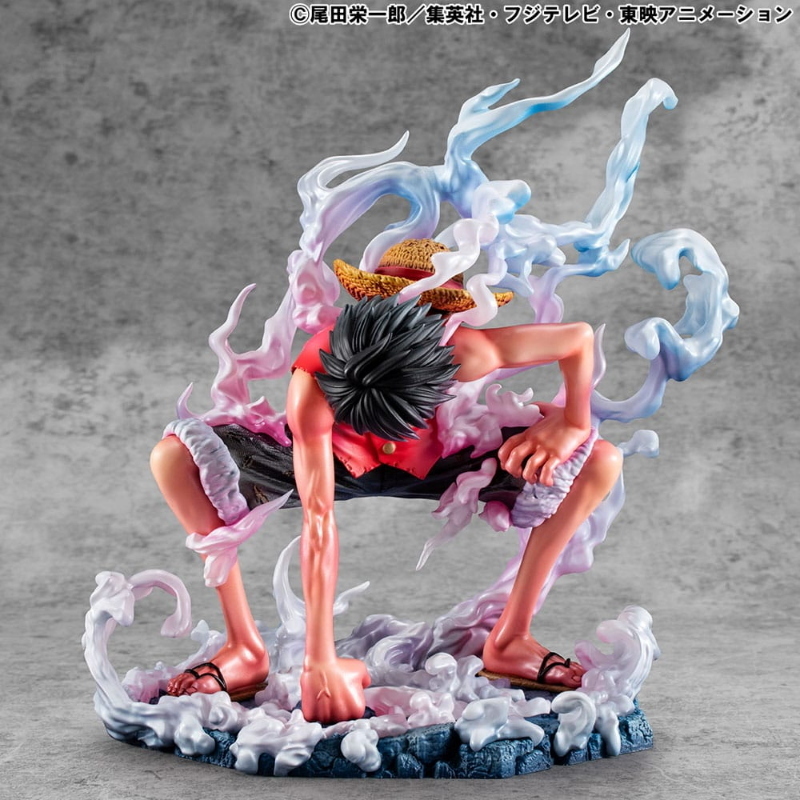 One Piece - Monkey D. Luffy Gear 2 Limited Edition Portrait Of Pirates MegaHouse