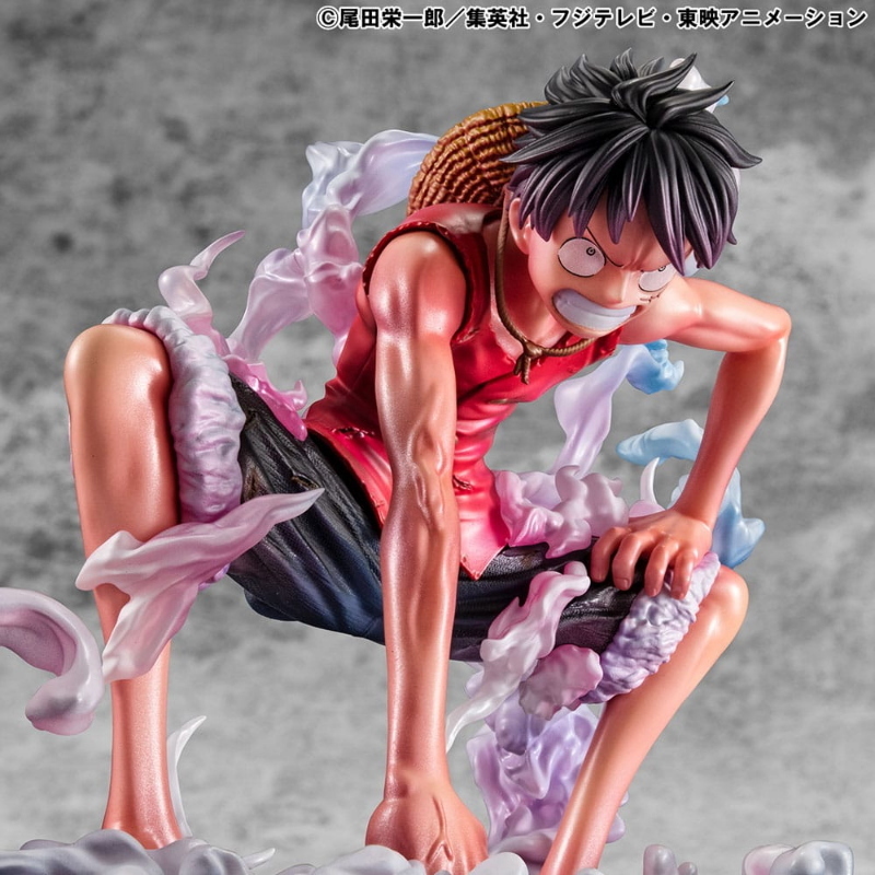 One Piece - Monkey D. Luffy Gear 2 Limited Edition Portrait Of Pirates MegaHouse
