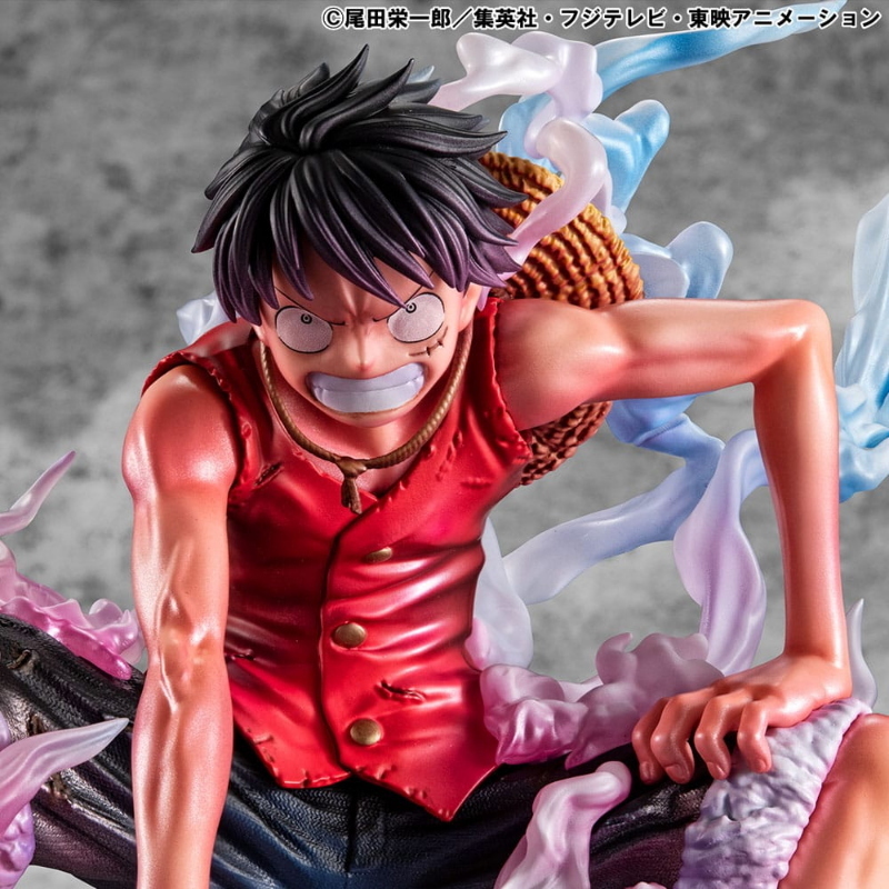 One Piece - Monkey D. Luffy Gear 2 Limited Edition Portrait Of Pirates MegaHouse