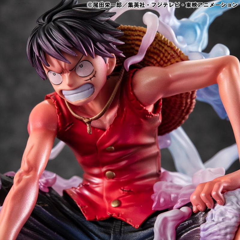 One Piece - Monkey D. Luffy Gear 2 Limited Edition Portrait Of Pirates MegaHouse