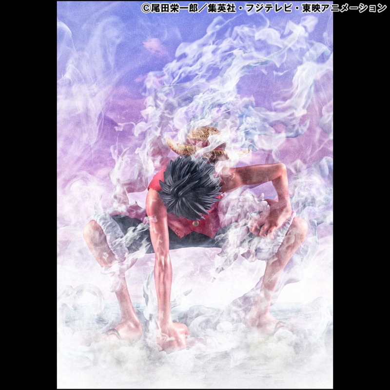 One Piece - Monkey D. Luffy Gear 2 Limited Edition Portrait Of Pirates MegaHouse