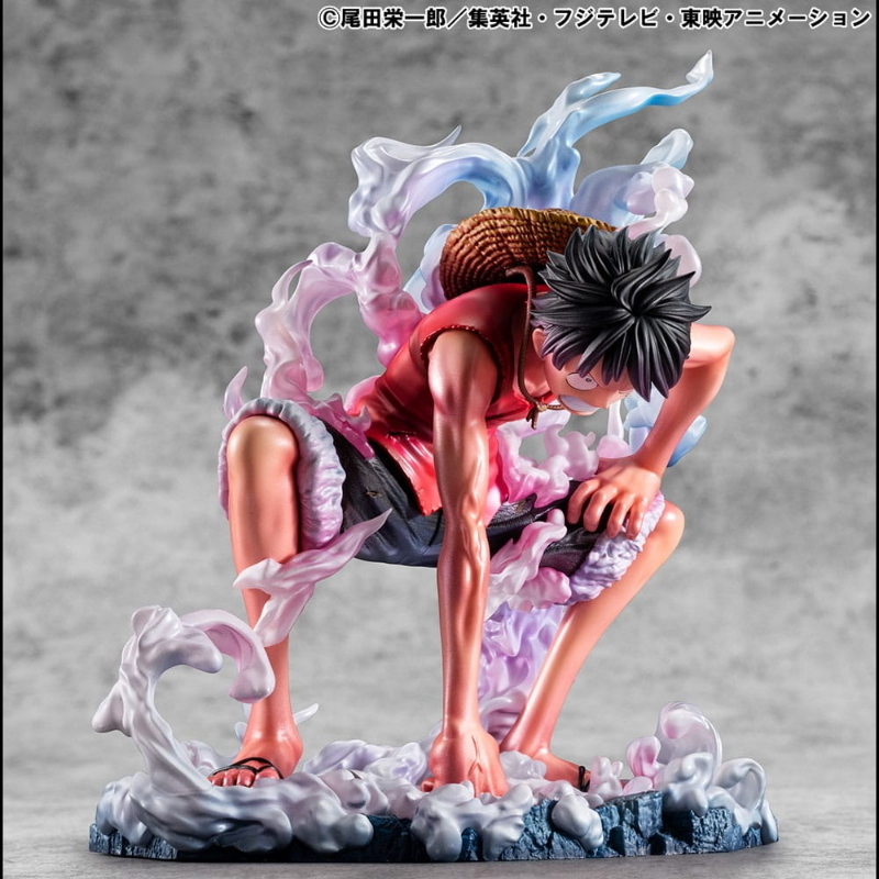 One Piece - Monkey D. Luffy Gear 2 Limited Edition Portrait Of Pirates MegaHouse