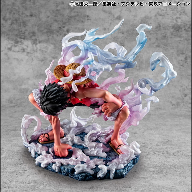 One Piece - Monkey D. Luffy Gear 2 Limited Edition Portrait Of Pirates MegaHouse